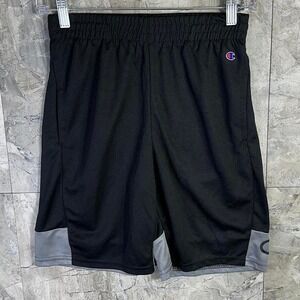 Black Champion athletic shorts Kids 14-16  #sportswear‎